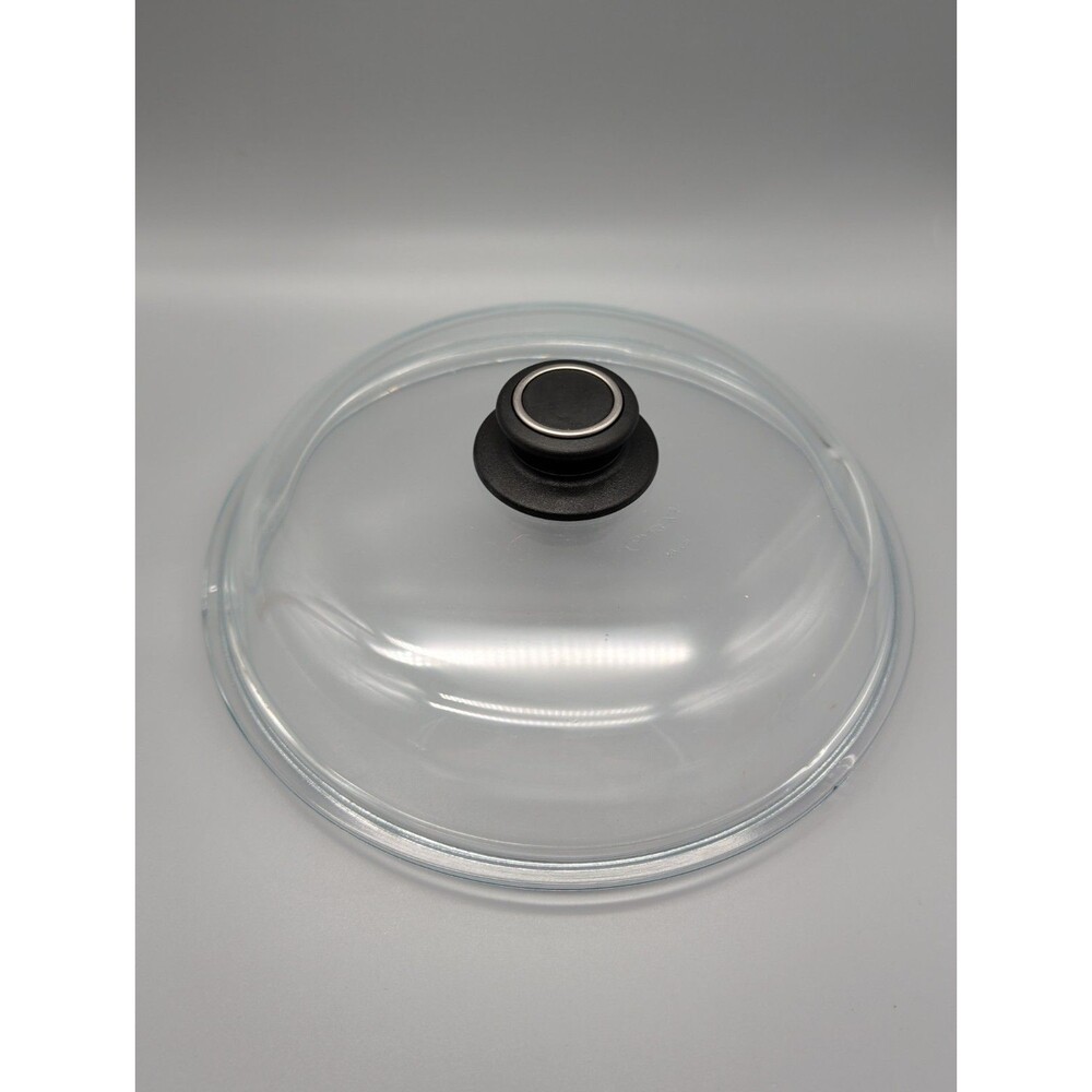 Pyrex 26cm Glass Lid Replacement with Knob for Frying Pan Skillet Saucepan Pot